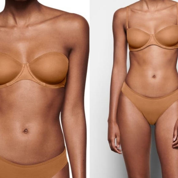 SKIMS SIZE 32C NEW UNLINED SCOOP BRA - Picture 2 of 7